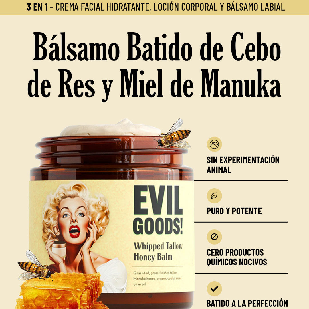 EVIL GOODS®️ SEBO DE RES Y MIEL