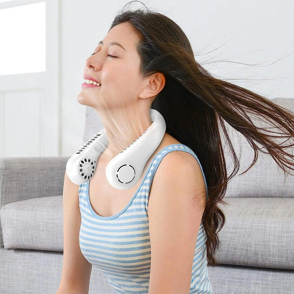 Ventilador de cuello portátil 🍃🧊