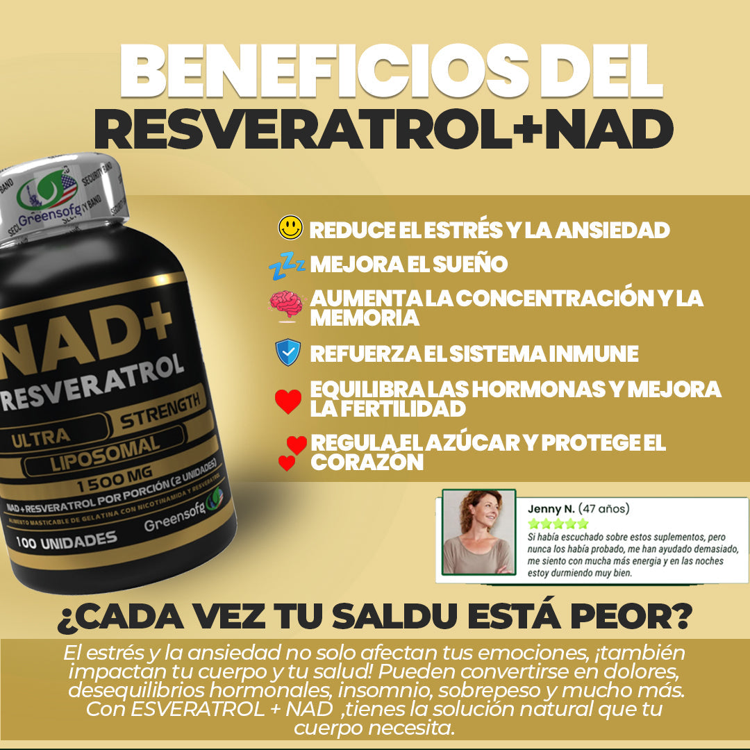 NAD+ RESVERATROL